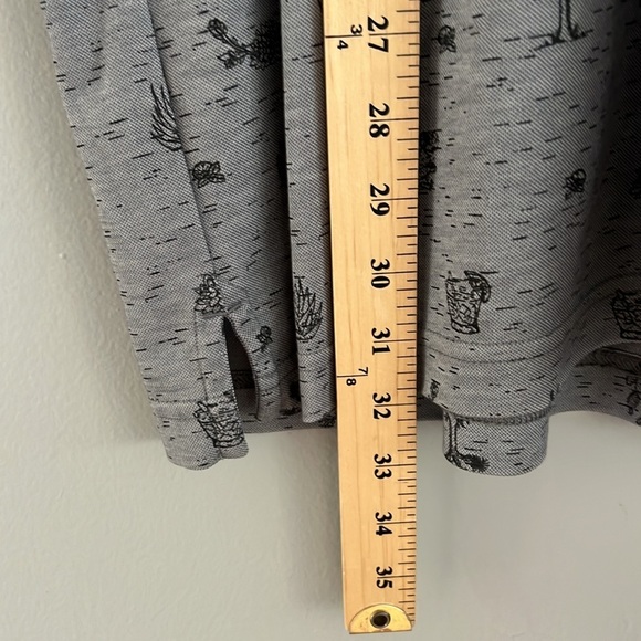 TRAVIS MATHEW MEN’S Desert Print Polo Shirt XXL Pima Cotton - Picture 9 of 10